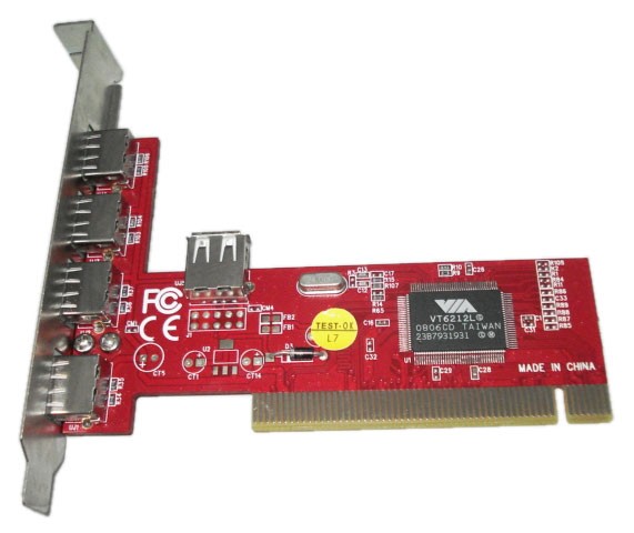 Контроллер PCI VIA6212 (4+1)