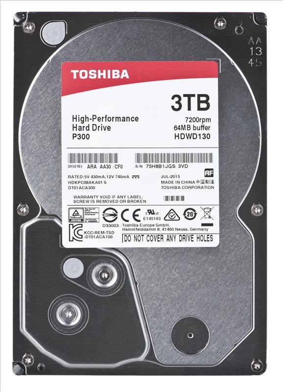 Жесткий диск Toshiba SATA-III