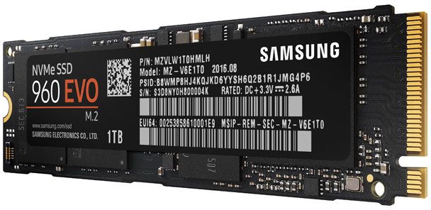 Накопитель SSD Samsung PCI-E