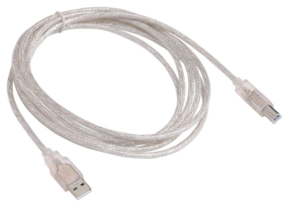 Кабель Buro USB2.0-AM/BM-3-TRANS USB