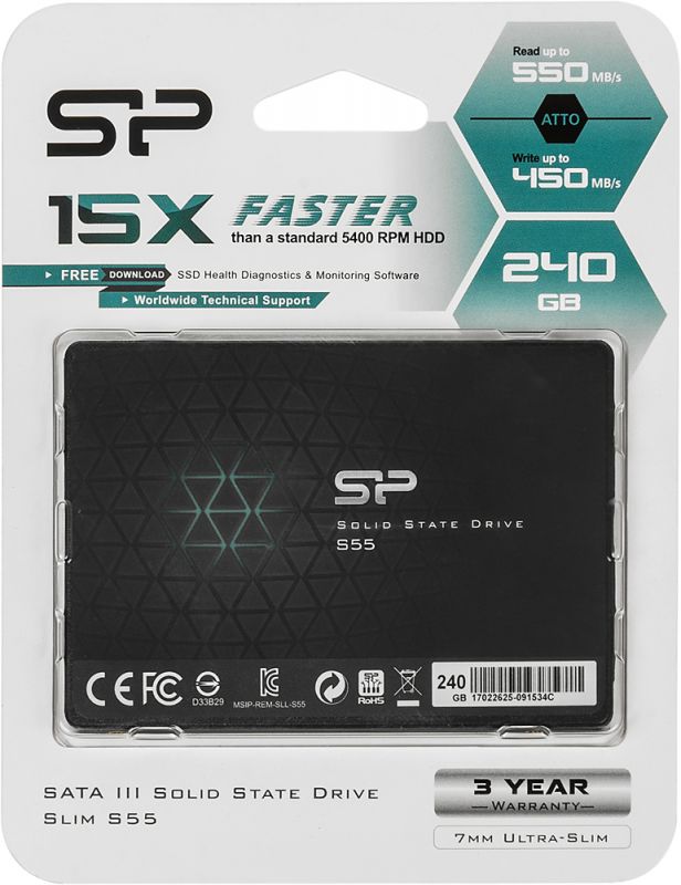 Накопитель SSD Silicon Power