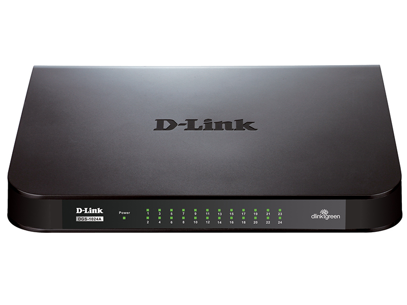Коммутатор D-Link DGS-1024A/B1A неуправляемый