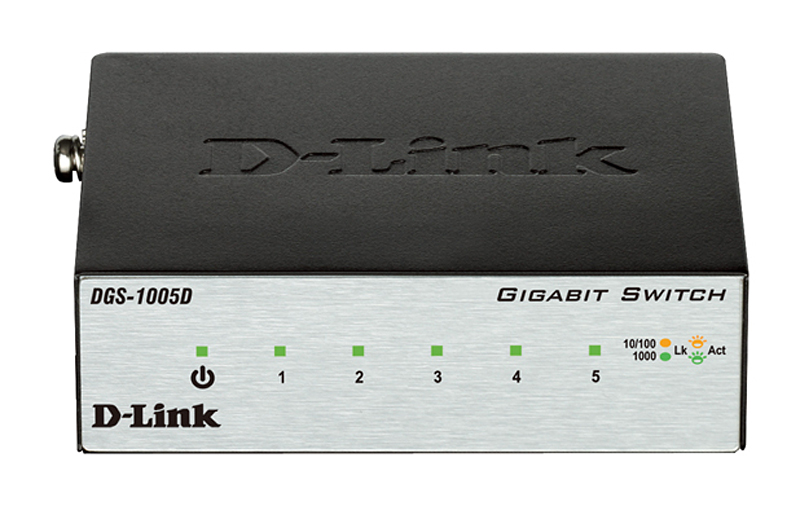 Коммутатор D-Link DGS-1005D/I2A неуправляемый