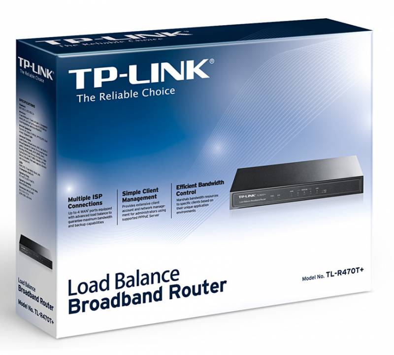 Маршрутизатор TP-Link TL-R470T+ 10/100BASE-TX
