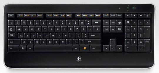 Клавиатура Logitech K800 черный
