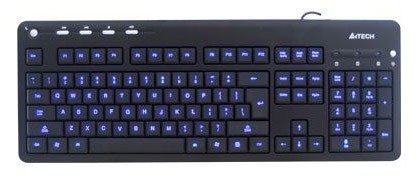 Клавиатура A4 KD-126-1 черный