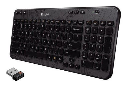 Клавиатура Logitech K360 черный
