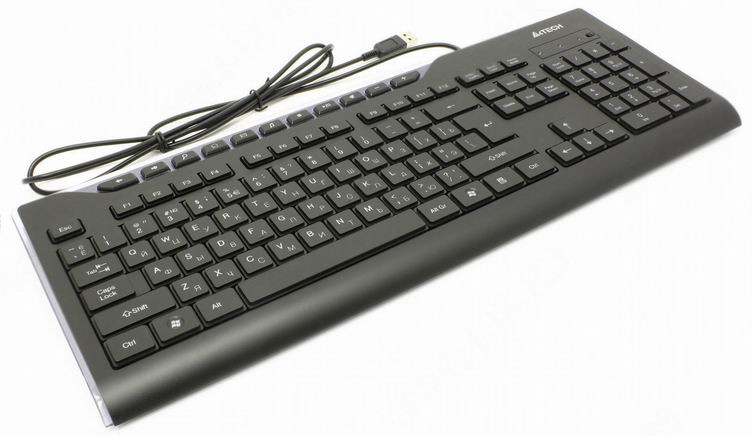 Клавиатура A4 KD-800L черный