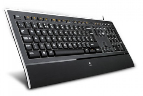 Клавиатура Logitech K740 черный