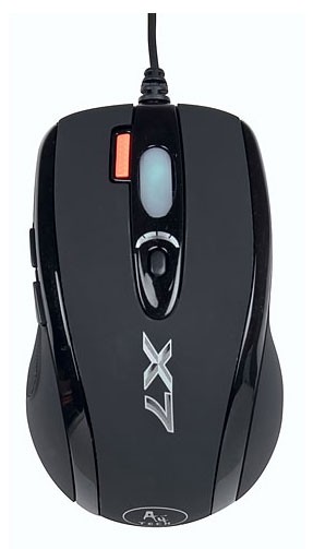 Мышь A4 X-710BK черный