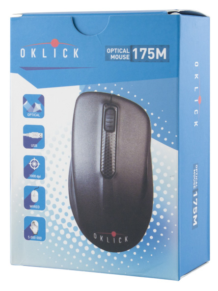 Мышь Oklick 175M черный