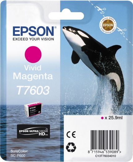 Картридж струйный Epson T7603
