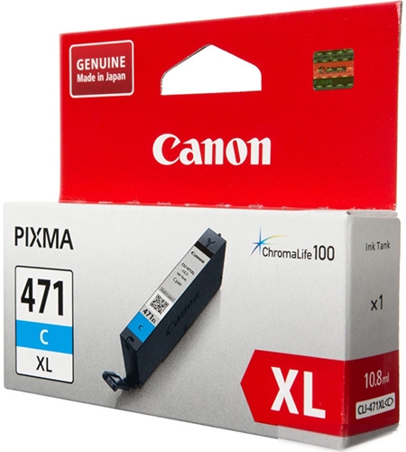 Картридж струйный Canon CLI-471XLC