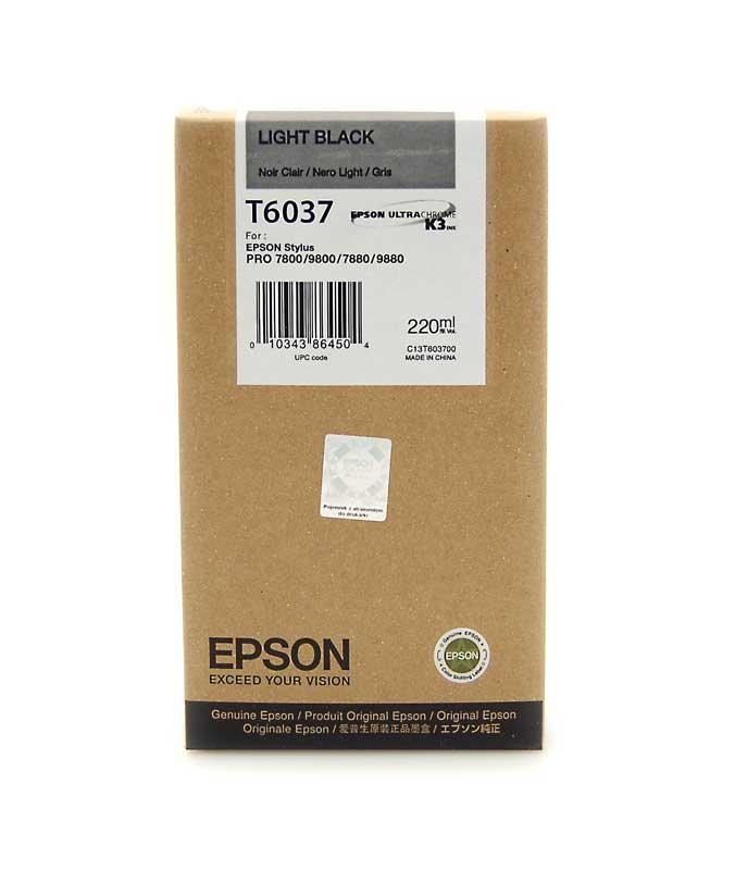 Картридж струйный Epson T6037